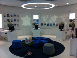 agencement d'agences de voyages