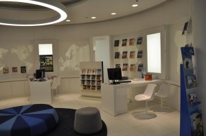 agencement d'agences de voyages