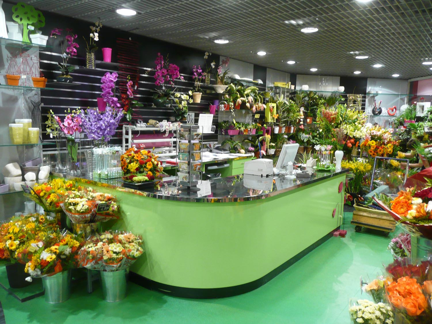 Agencement De Boutiques De Fleurs | SCOP Laporte