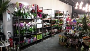 agencement de boutiques de fleurs