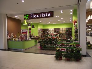 agencement de boutiques de fleurs