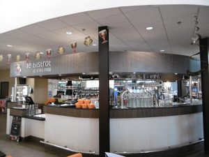 agencement de cafétérias