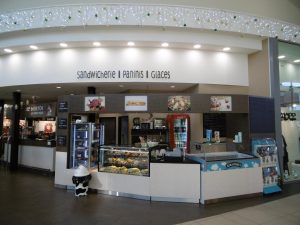 agencement de cafétérias