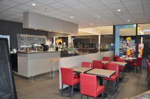 agencement de cafétérias