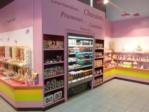 agencement de commerces spécialisés