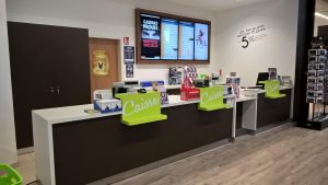 agencement d'espaces culturels, télé, hifi et téléphonie