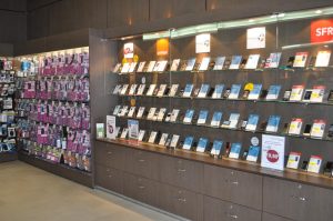 agencement d'espaces culturels, télé, hifi et téléphonie