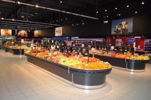 SCOP Laporte - mobilier rayon fruits et légumes