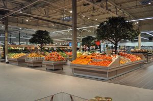SCOP Laporte - mobilier rayon fruits et légumes