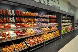 SCOP Laporte - mobilier rayon fruits et légumes