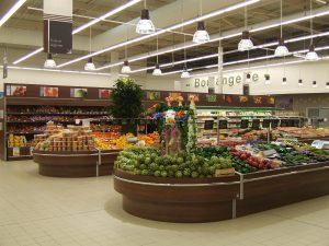 SCOP Laporte - mobilier rayon fruits et légumes