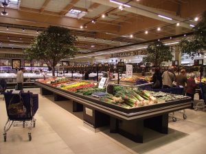 SCOP Laporte - mobilier rayon fruits et légumes