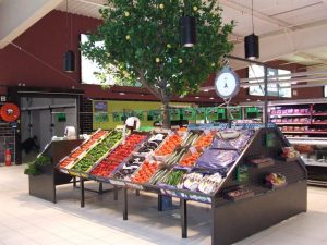 SCOP Laporte - mobilier rayon fruits et légumes